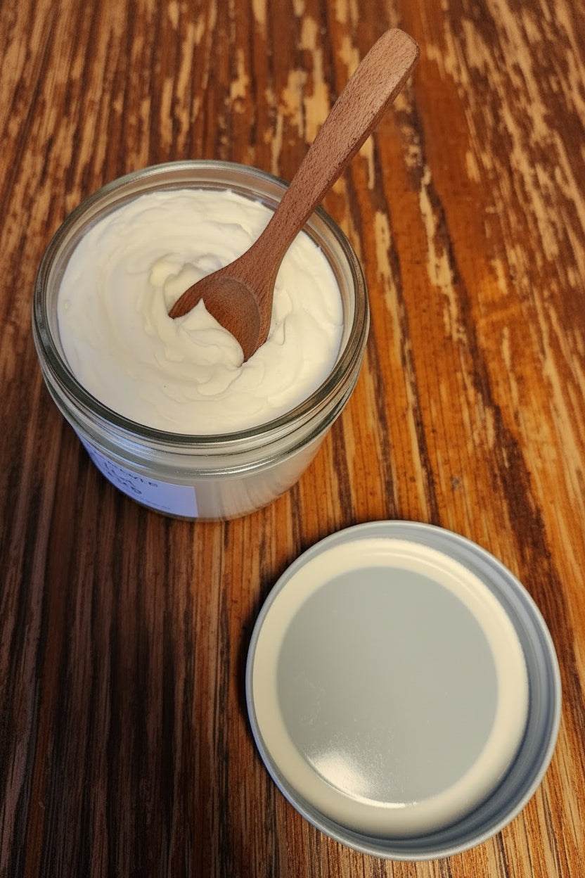 Rose and Frankincense Whipped Face Cream