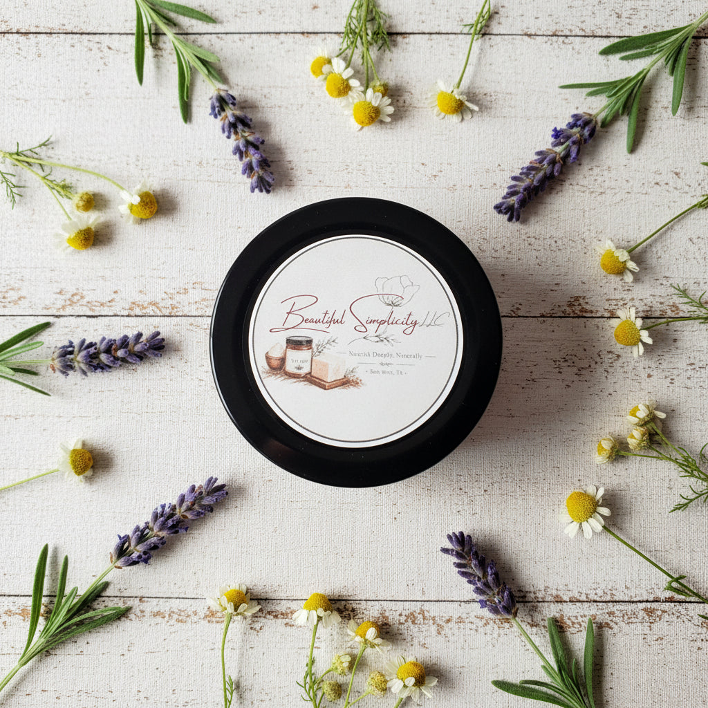 Lavender and Chamomile Tallow Face Cream